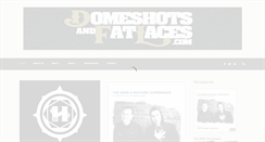 Desktop Screenshot of domeshotsandfatlaces.com